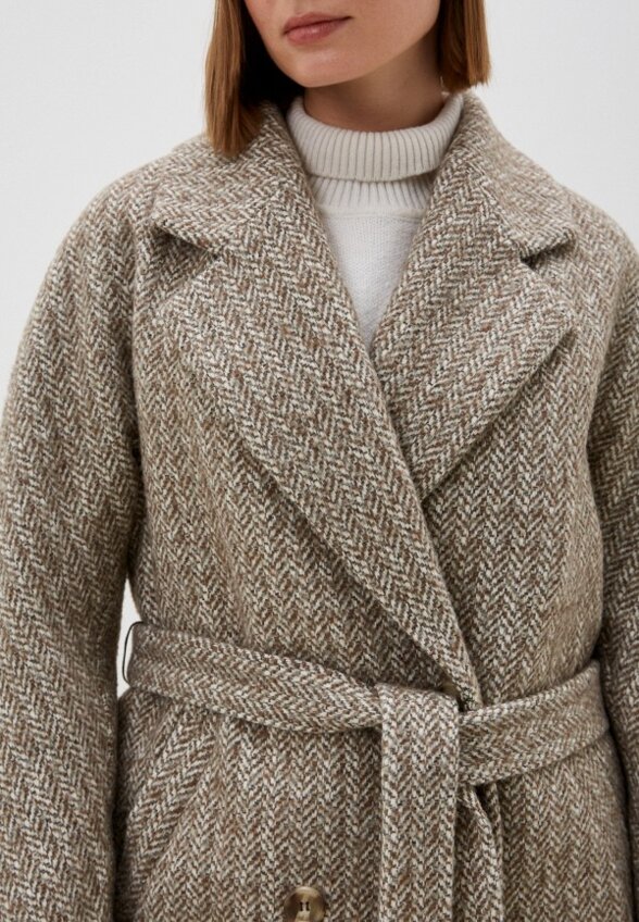 Пальто двубортное Electrastyle