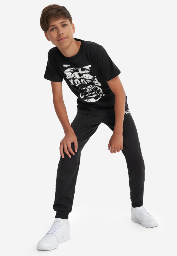 Футболка для мальчиков PUMA Basketball Blueprint, Черный