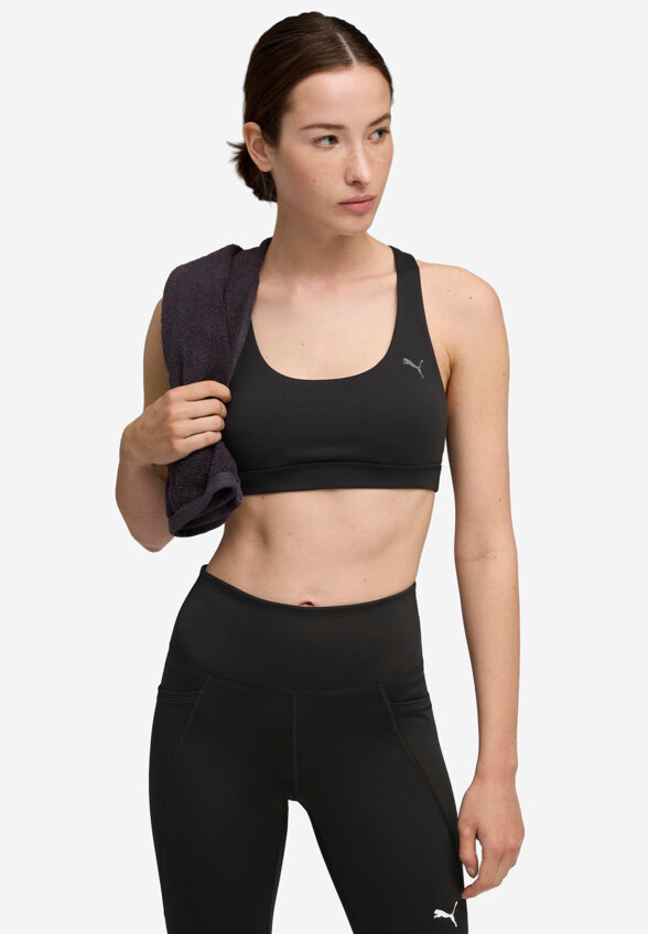 Топ бра спортивный PUMA Cloudspun, Черный