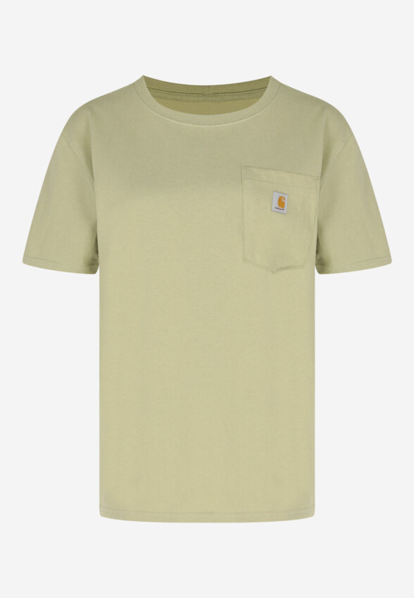 Футболка женская Carhartt K87 Pocket, Зеленый