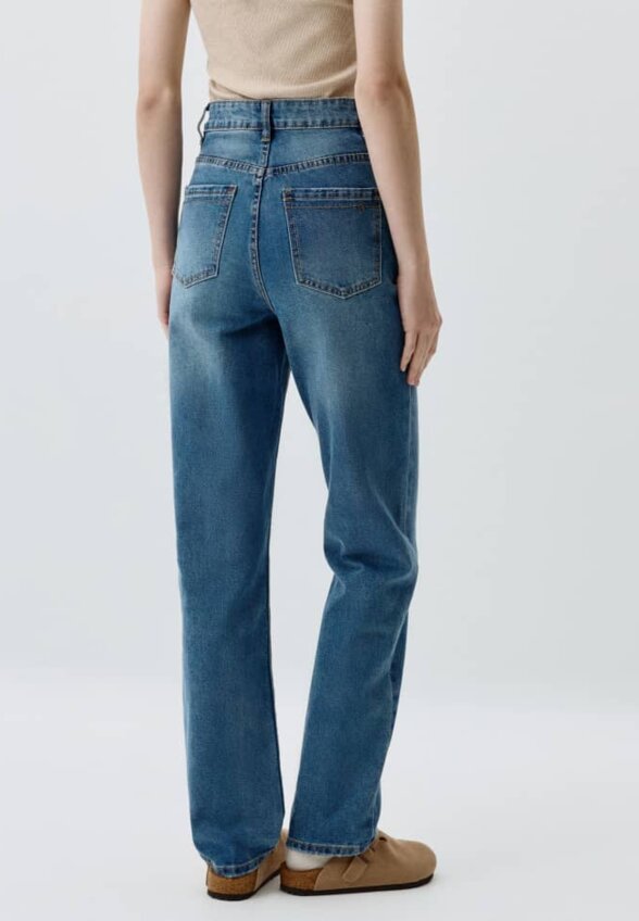 Джинсы SLIM FIT с высокой посадкой