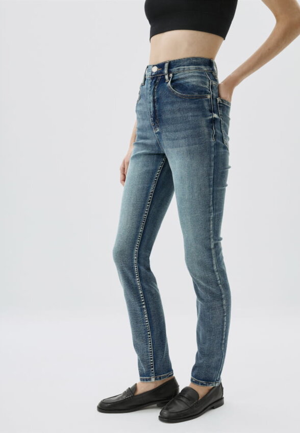 Утепленные джинсы Skinny fit