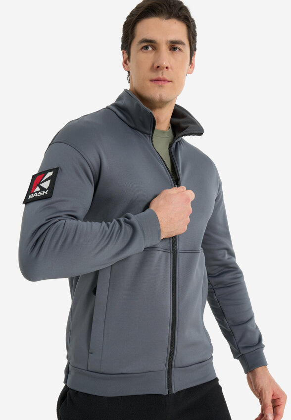 Джемпер флисовый мужской Bask Pine Forest V2, Серый