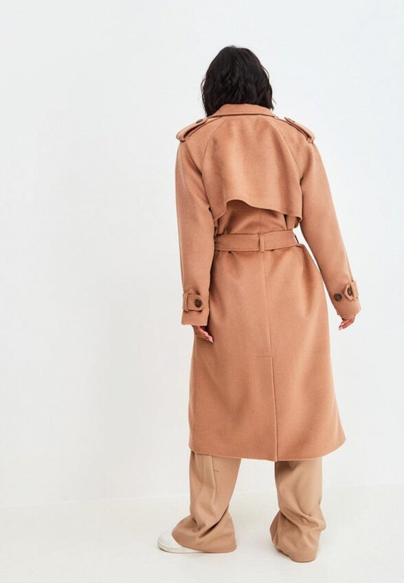 Пальто двубортное Droid&I