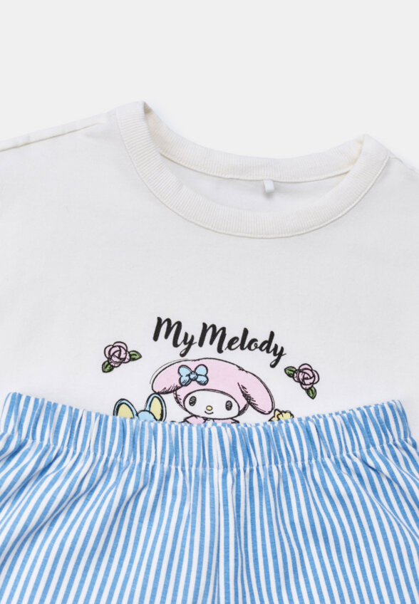 Пижама с принтом Hello Kitty My Melody для девочек