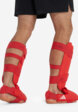 Защита голени и стопы adidas WKF Shin & Removable Foot, Красный6  - превью