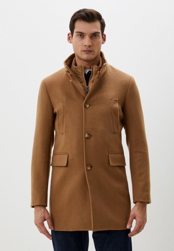 Пальто однобортное Al Franco