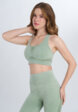Топ бра спортивный Sensana, Зеленый1  - превью
