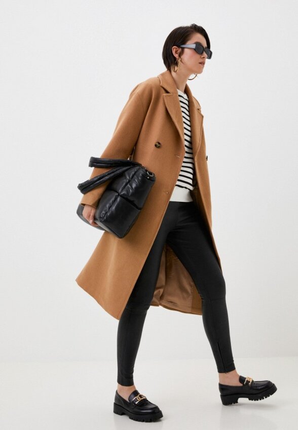 Пальто двубортное Belucci