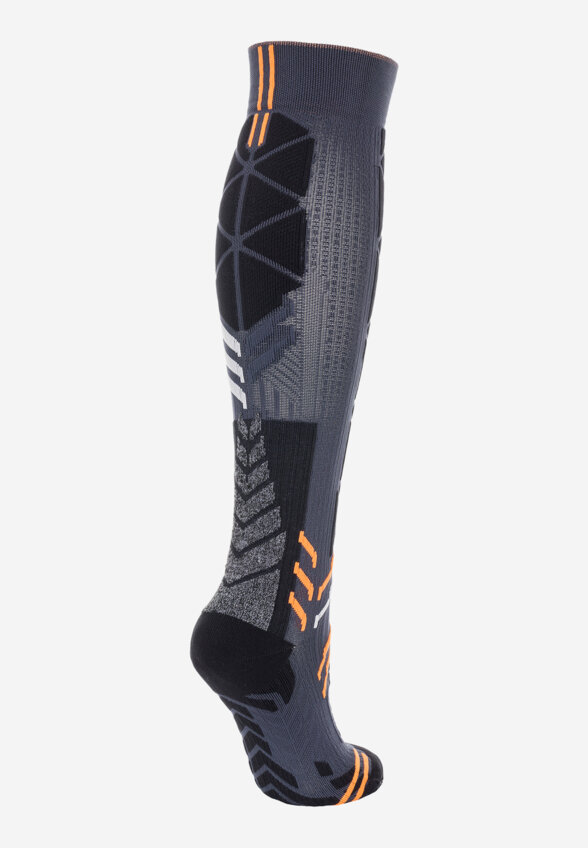 Гольфы компрессионные MORETAN Snowboard, 1 пара, Серый