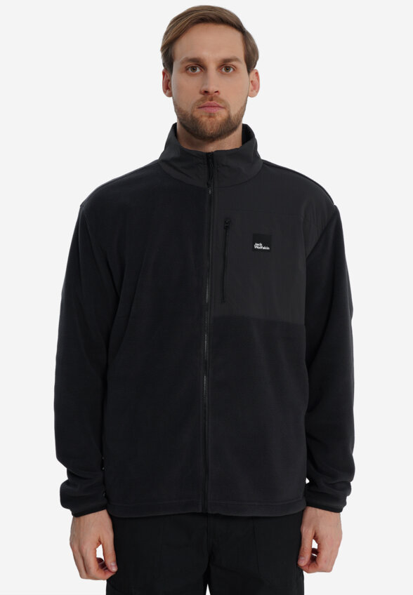 Джемпер флисовый мужской Jack Wolfskin Sumetro, Черный