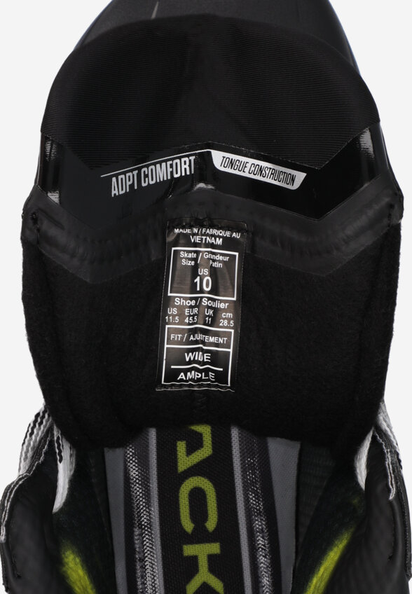 Коньки хоккейные CCM Tacks XF PRO SR Wide, Черный