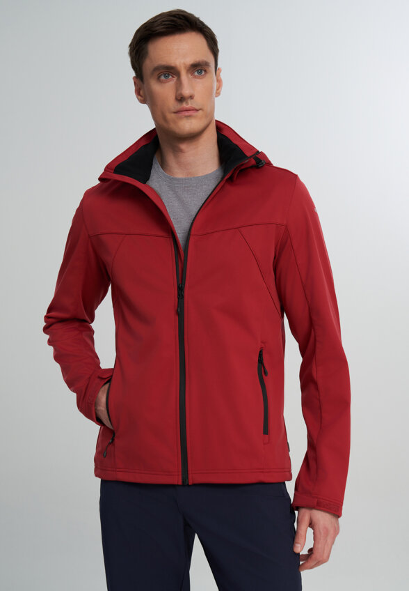 Куртка софтшелл мужская IcePeak Biggs, Красный