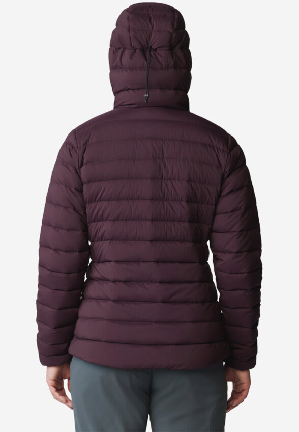Ультралегкий пуховик женский Mountain Hardwear Deloro, Фиолетовый