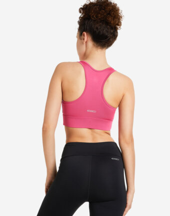 Топ бра спортивный Demix ActiveMove Essentials Longline, Розовый женщинам