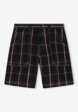 Шорты мужские оверсайз Quiksilver Mercury Check, Черный1  - превью