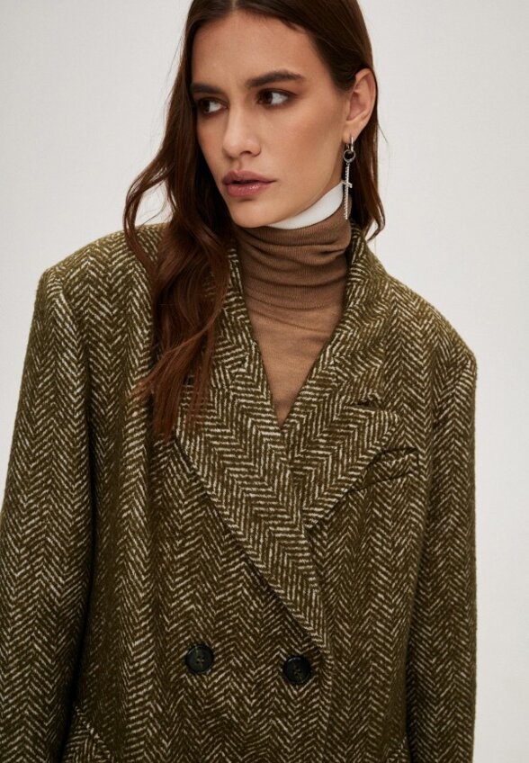 Пальто двубортное Мама Разрешила