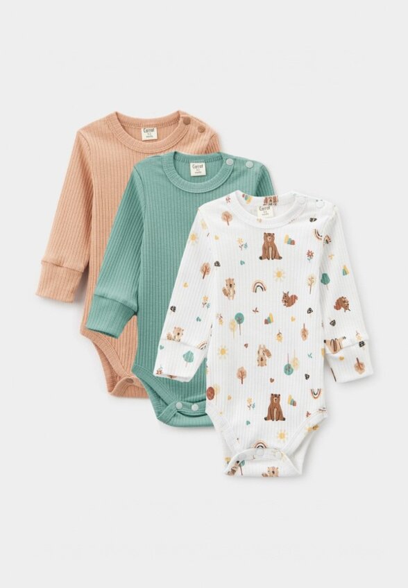 Боди 3 шт. Carrot