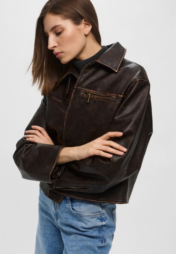 Куртка кожаная Love Republic