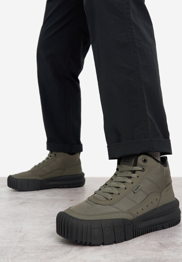 Кеды утепленные мужские Termit Invader Hi 4.0, Зеленый