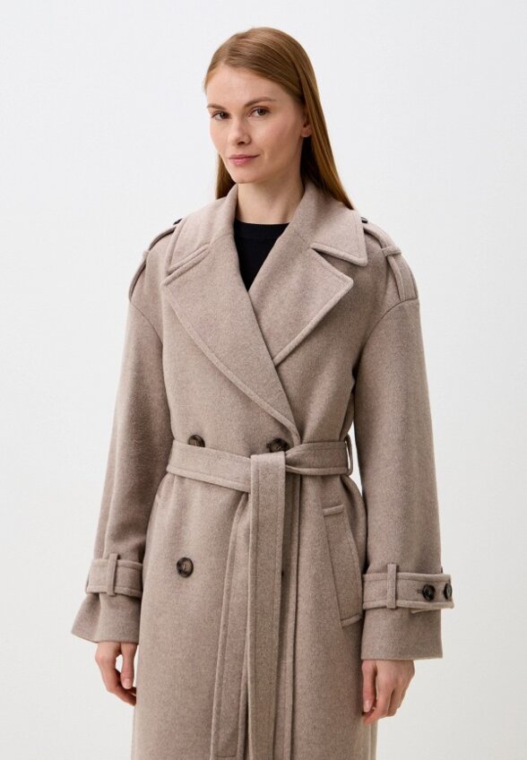 Пальто двубортное Снежная Королева