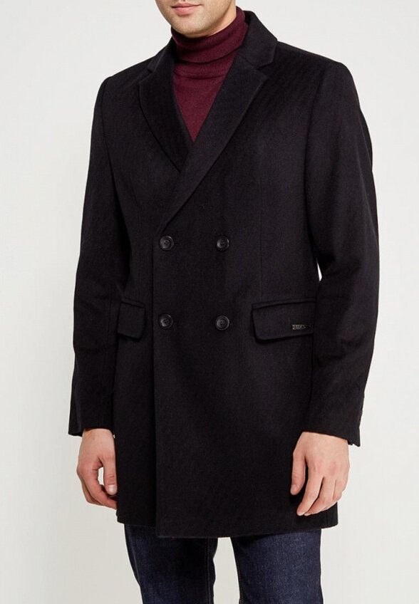 Пальто двубортное Bazioni