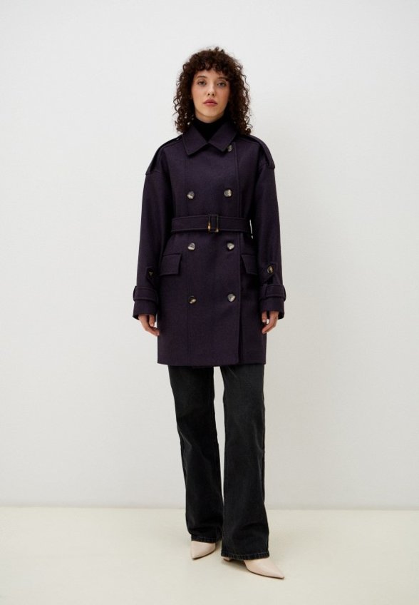 Пальто двубортное Costoso