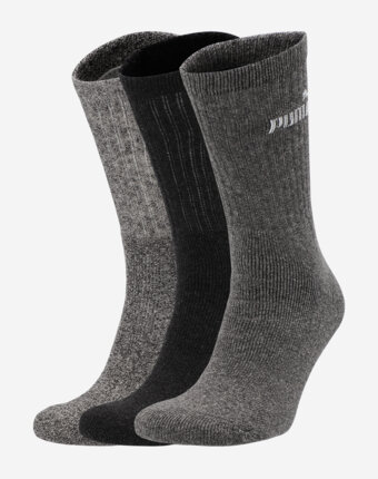 Носки PUMA Outlets, 3 пары, Серый женщинам