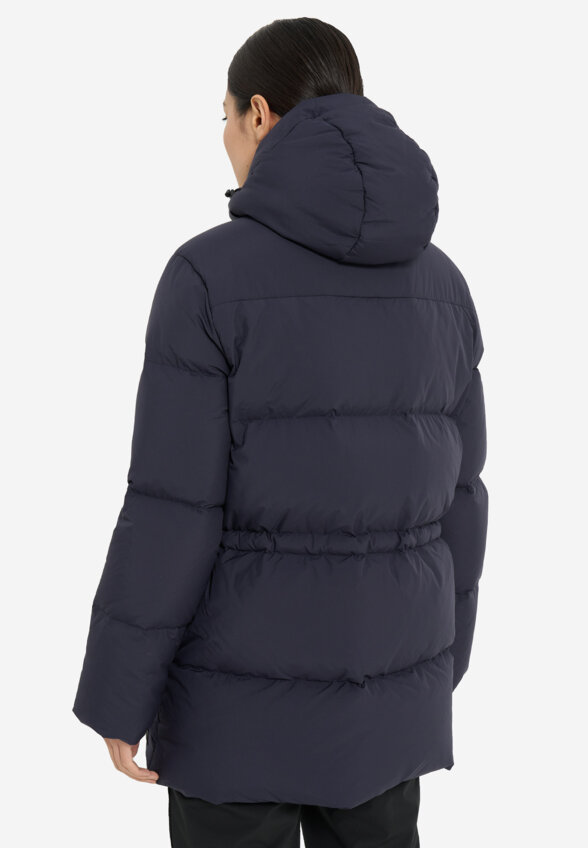 Пуховик женский Jack Wolfskin Kirschallee, Синий