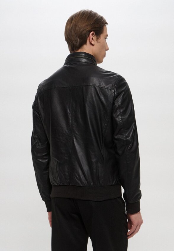 Куртка кожаная Blouson