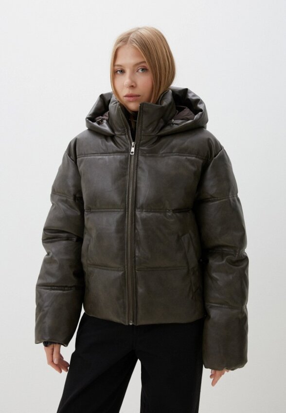 Куртка кожаная утепленная Befree