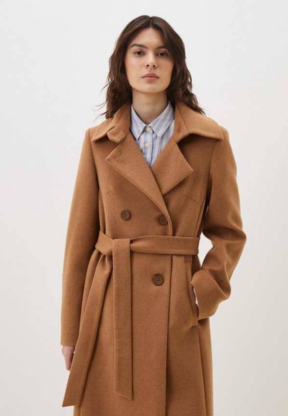 Пальто двубортное Marsena