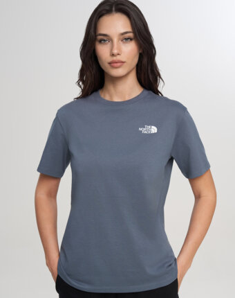 Футболка женская The North Face Evolution Box Nse Relaxed, Серый женщинам