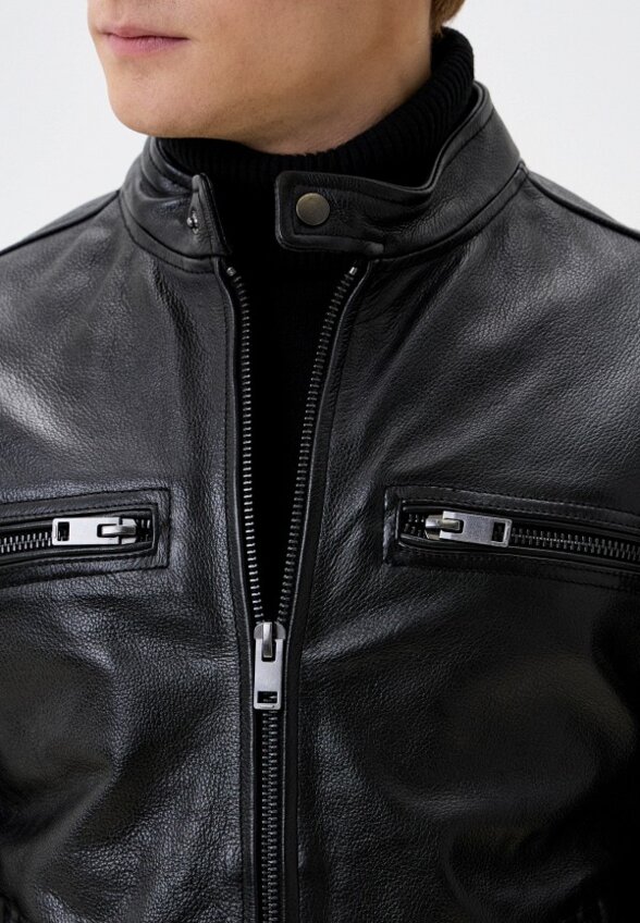 Куртка кожаная Jorg Weber