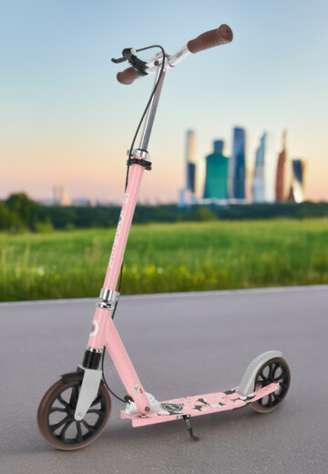 Самокат Globber Nl 205 Deluxe, Розовый