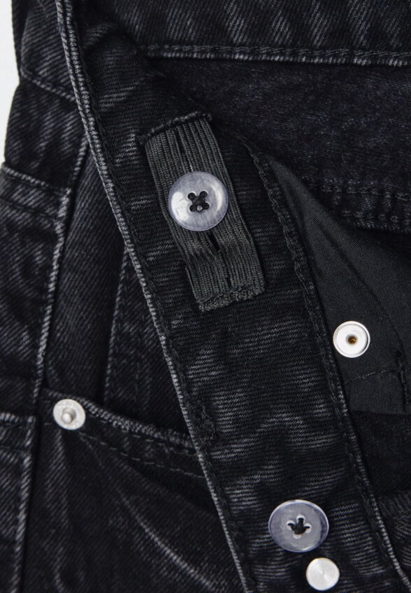 Джинсы Wide Leg с ассиметричным поясом для девочек