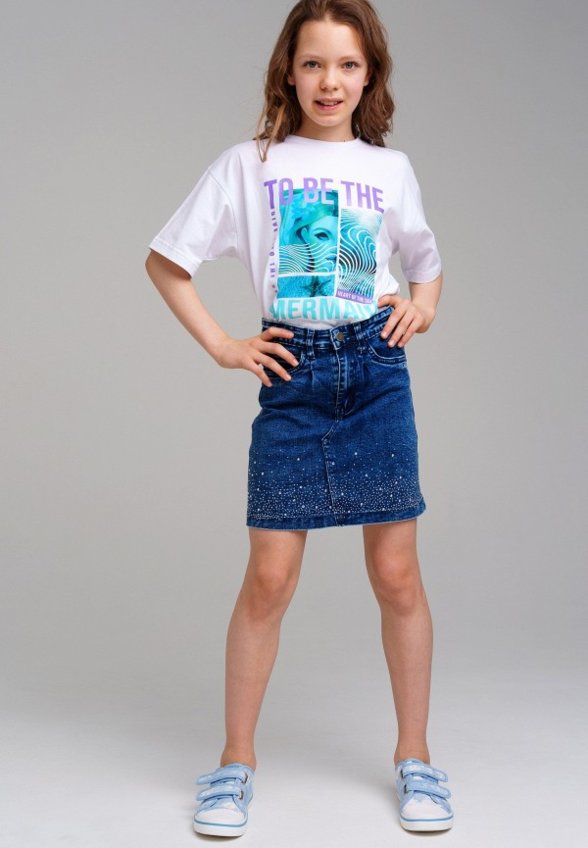 Юбка джинсовая PlayToday