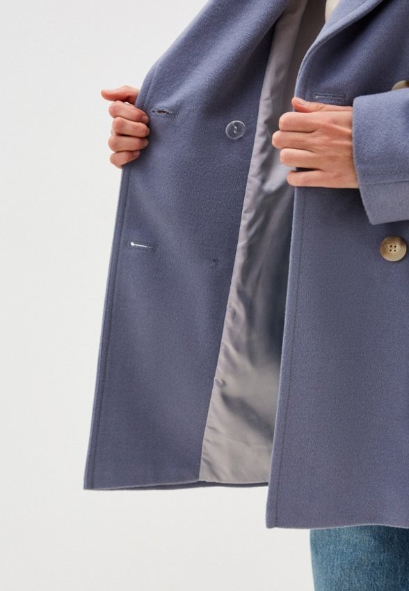 Пальто двубортное Pompa