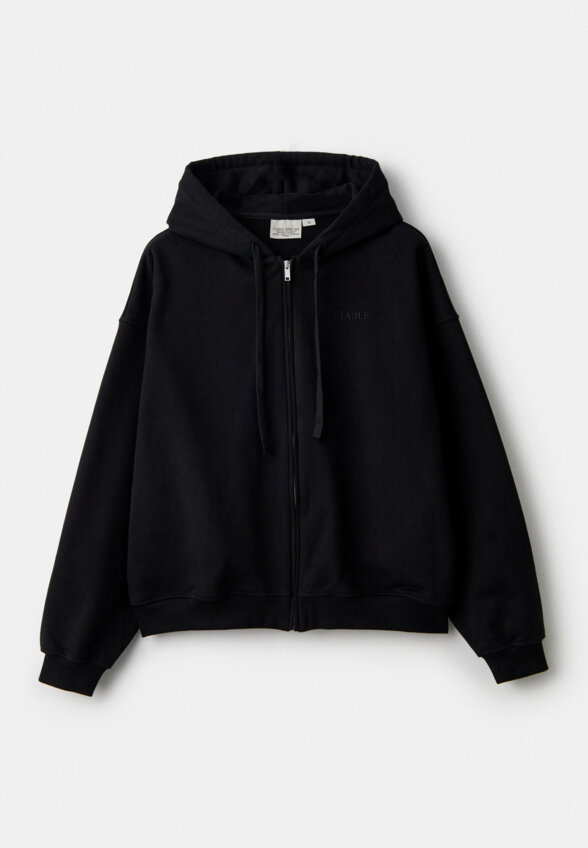 Худи zip Uniform Black FABLE
