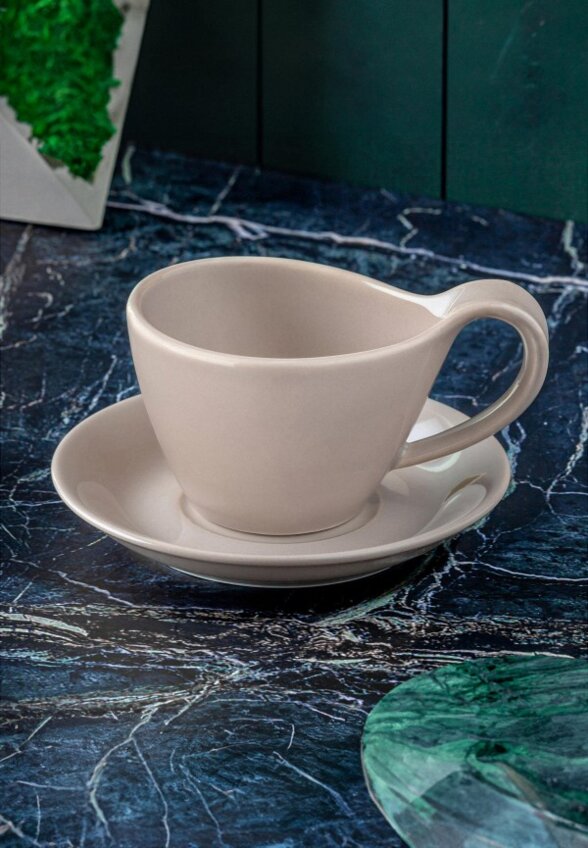Чашка с блюдцем Elan Gallery