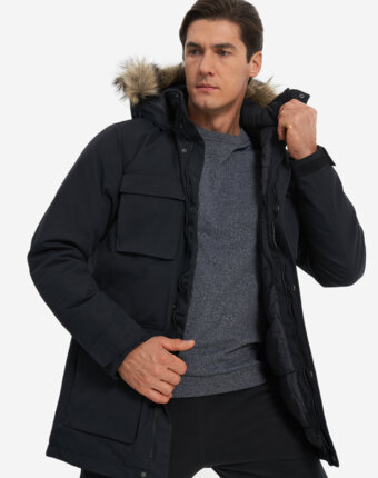 Куртка утепленная мужская Jack Wolfskin Glacier Canyon, Черный женщинам