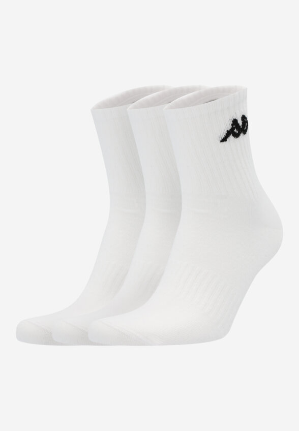 Носки Kappa, 3 пары, Белый