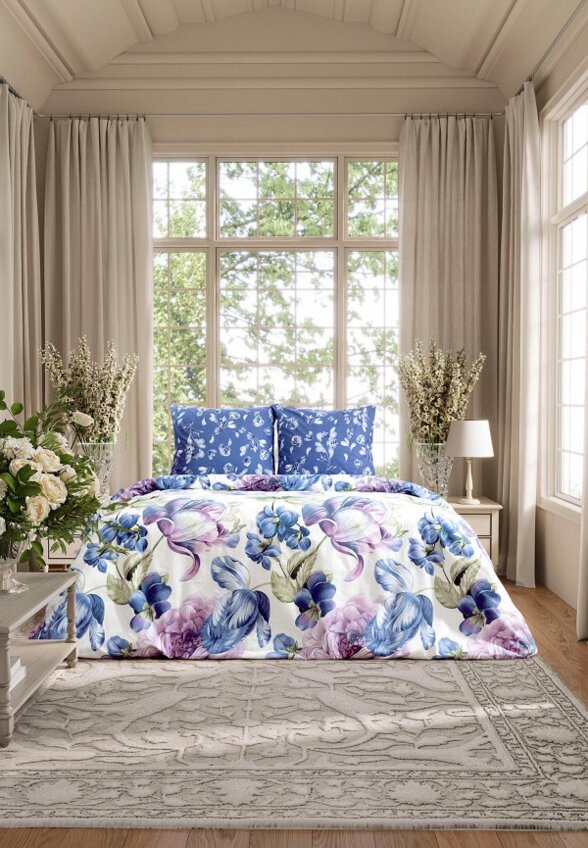 Постельное белье Евро Mia Cara