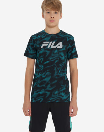 Футболка для мальчиков FILA, Черный женщинам