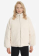 Пуховик женский оверсайз Termit, Бежевый6  - превью