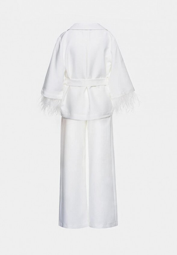 Жакет и брюки Charmy White