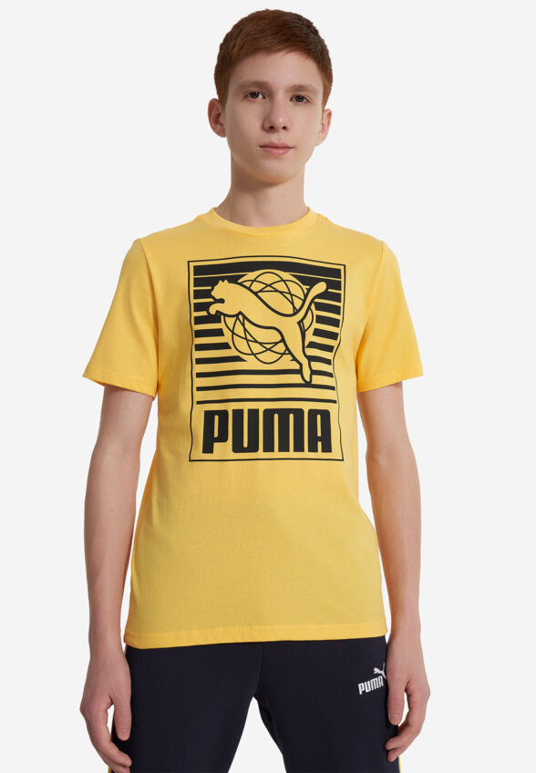 Футболка для мальчиков PUMA Graphics, Желтый