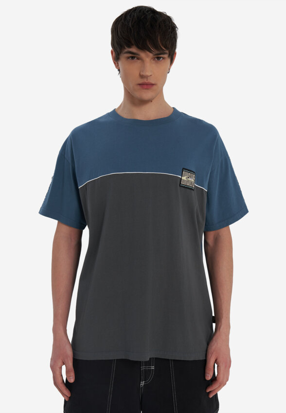 Футболка мужская Quiksilver Global Heat Color Block, Серый