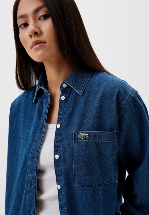 Рубашка джинсовая Lacoste