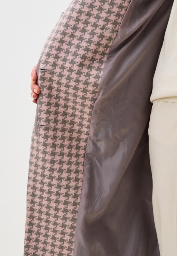 Пальто однобортное Gaxgax